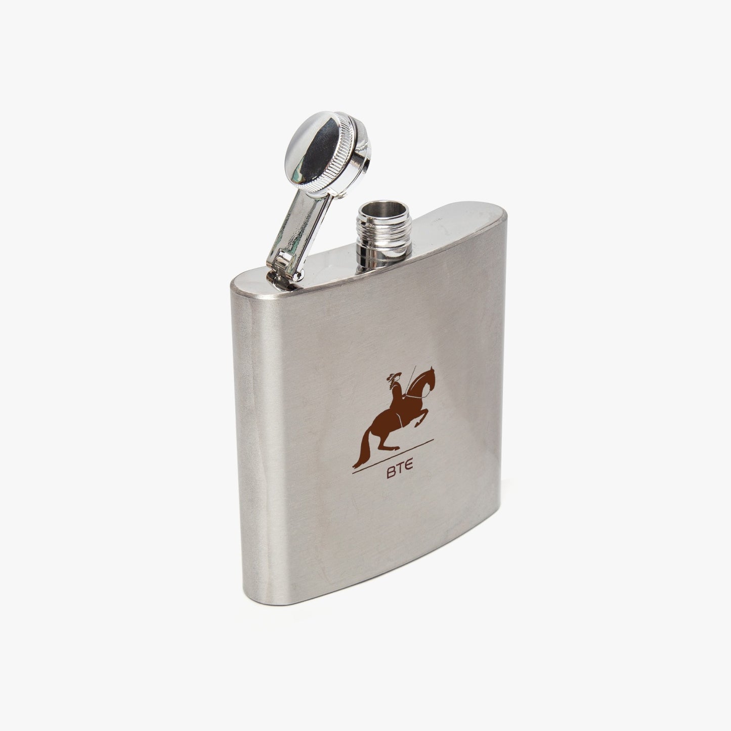 BTE 6oz Stainless Steel Hip Flask