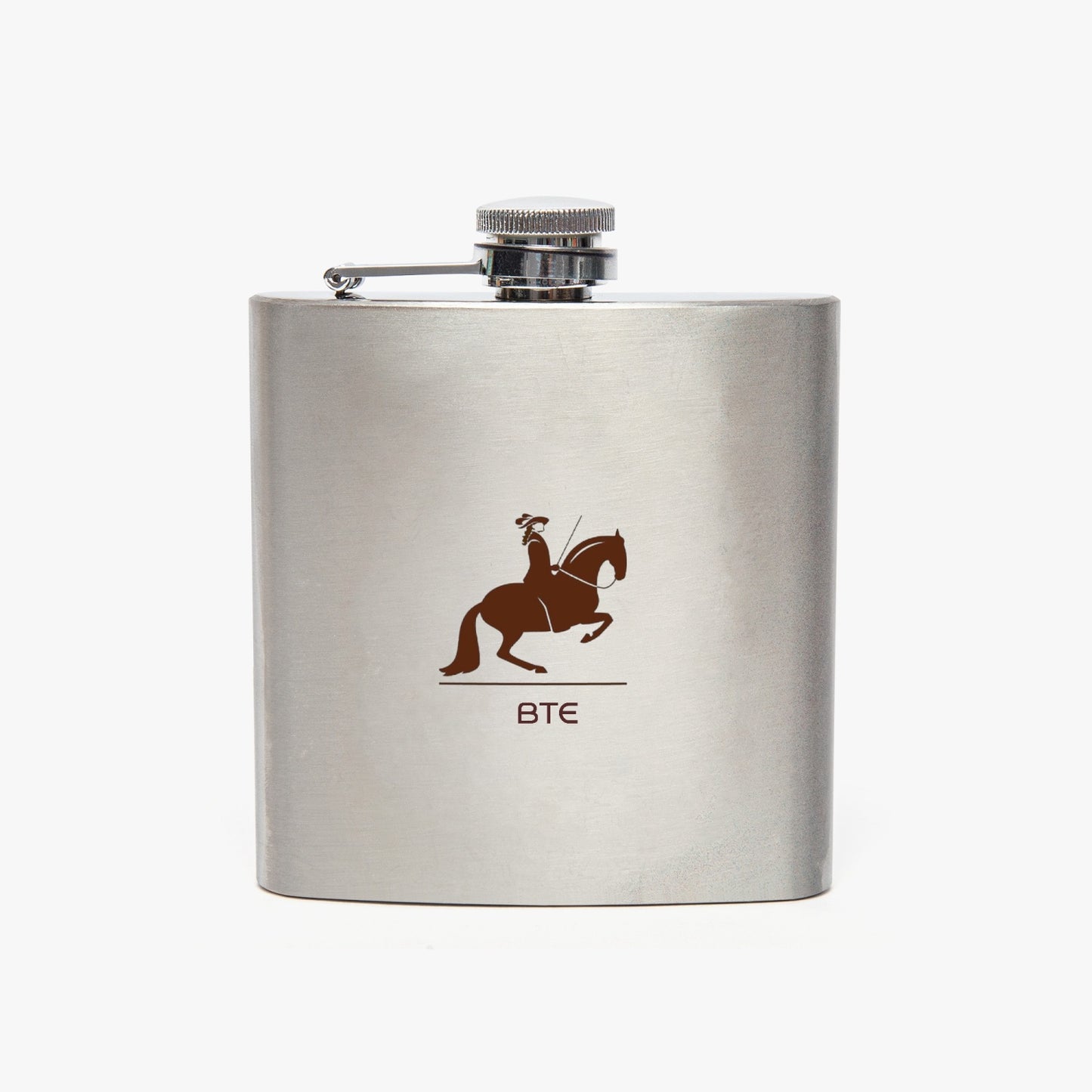 BTE 6oz Stainless Steel Hip Flask